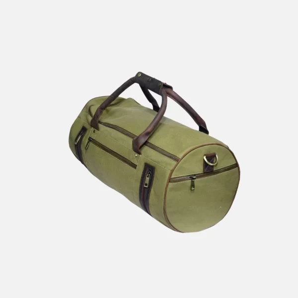 Canvas Bag With Leather  – BG 003